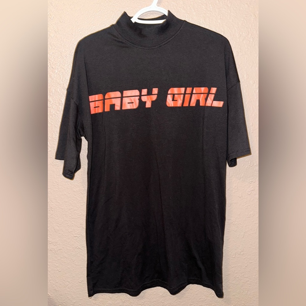 Baby Girl Black Tee